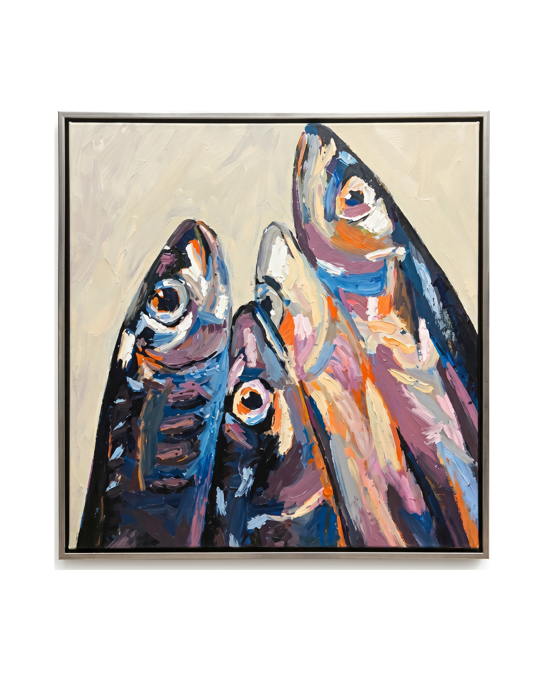 CUADRO SARDINAS CHICO 5 SARDINAS COLORIDAS