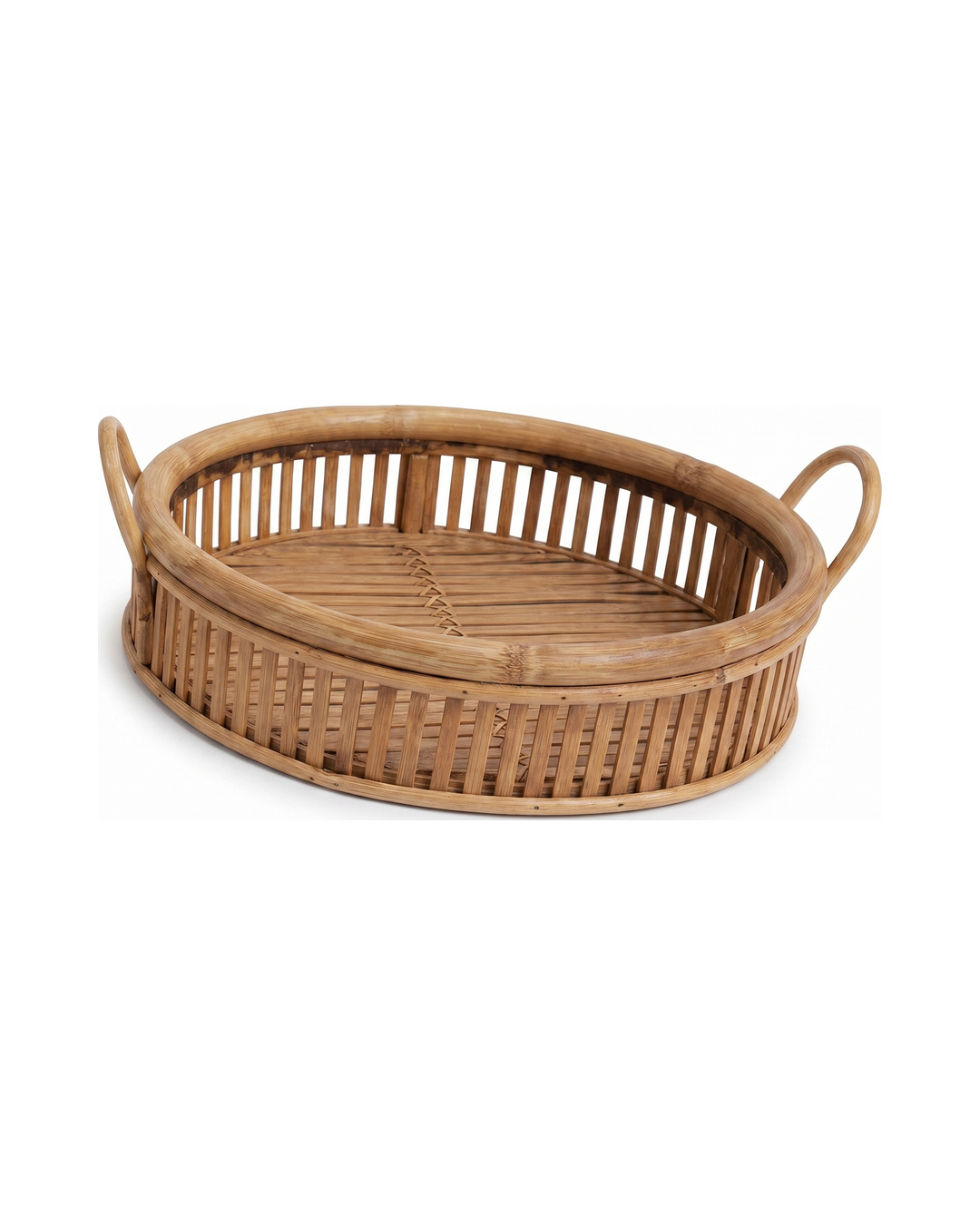 CHAROLAS DECORATIVAS CIRCULARES DE MADERA Y BAMBU