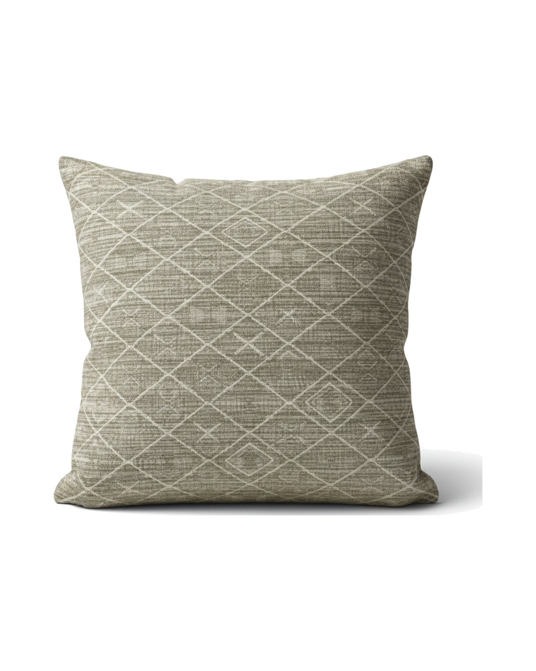 COJIN 50 X 50 EN TELA TRIBAL SAND