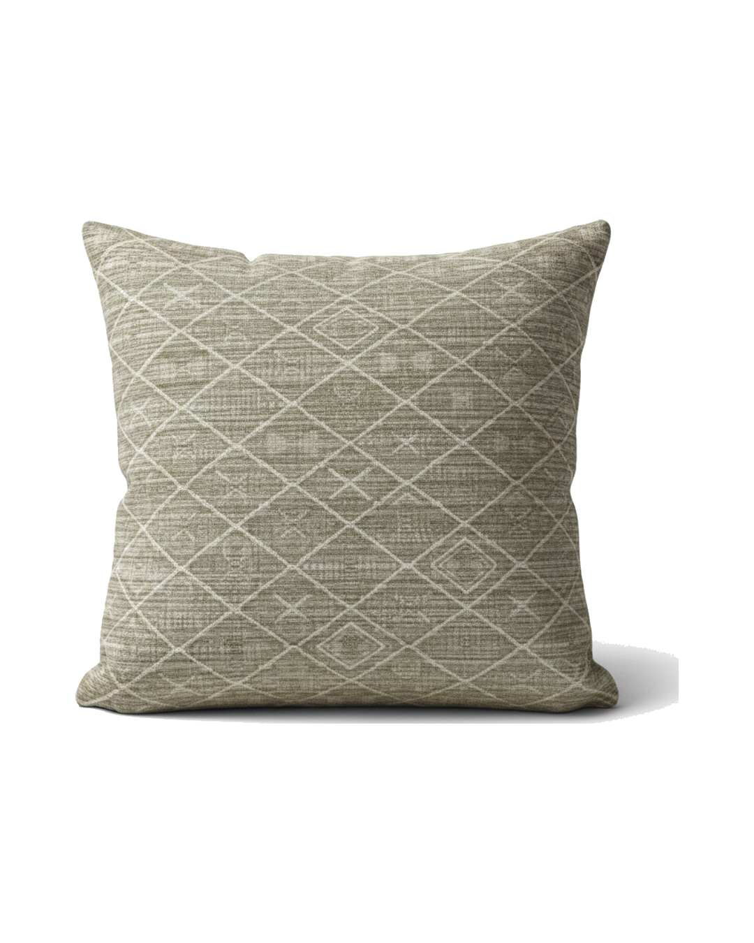 COJIN 60 X 60 EN TELA TRIBAL SAND