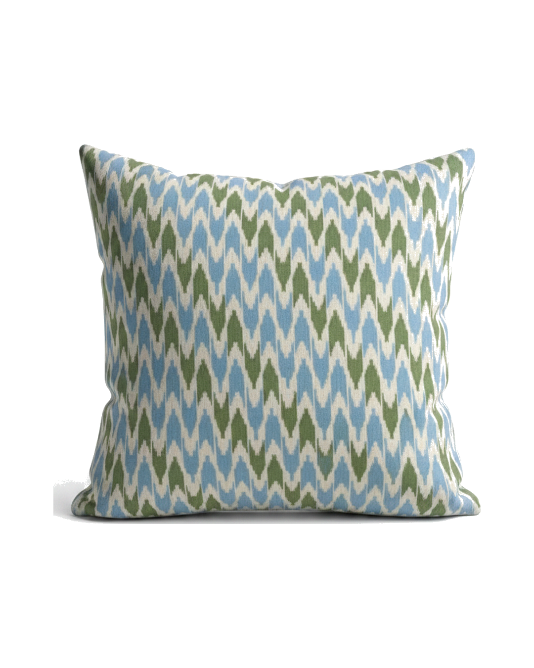 COJIN AZUL Y VERDE MED. 50 X 50