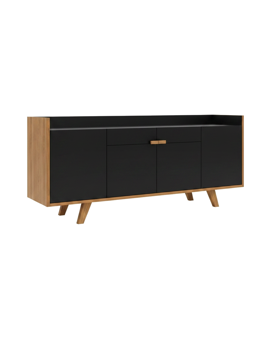 CREDENZA SIMONE COLOR NEGRO