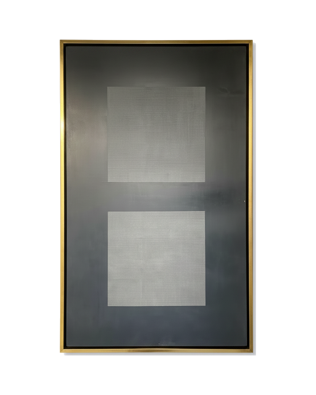 CUADRO ABSTRACTO PLOMO B NEGRO CON GRIS