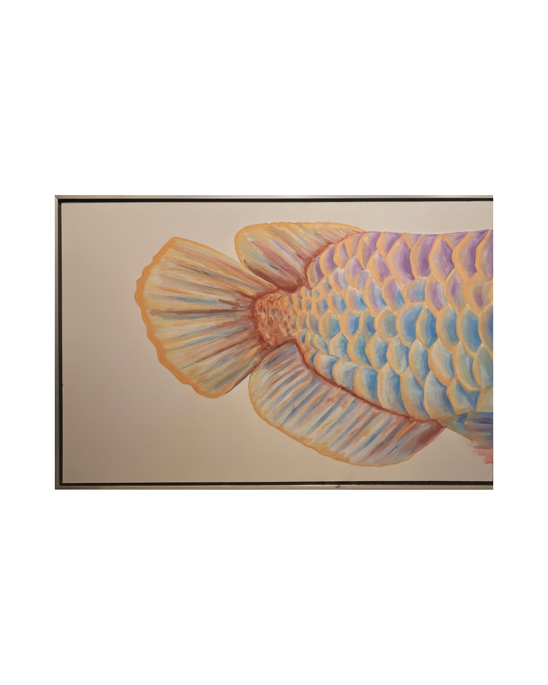 CUADRO COLORFUL FISH B COLA DE PEZ COLORIDA