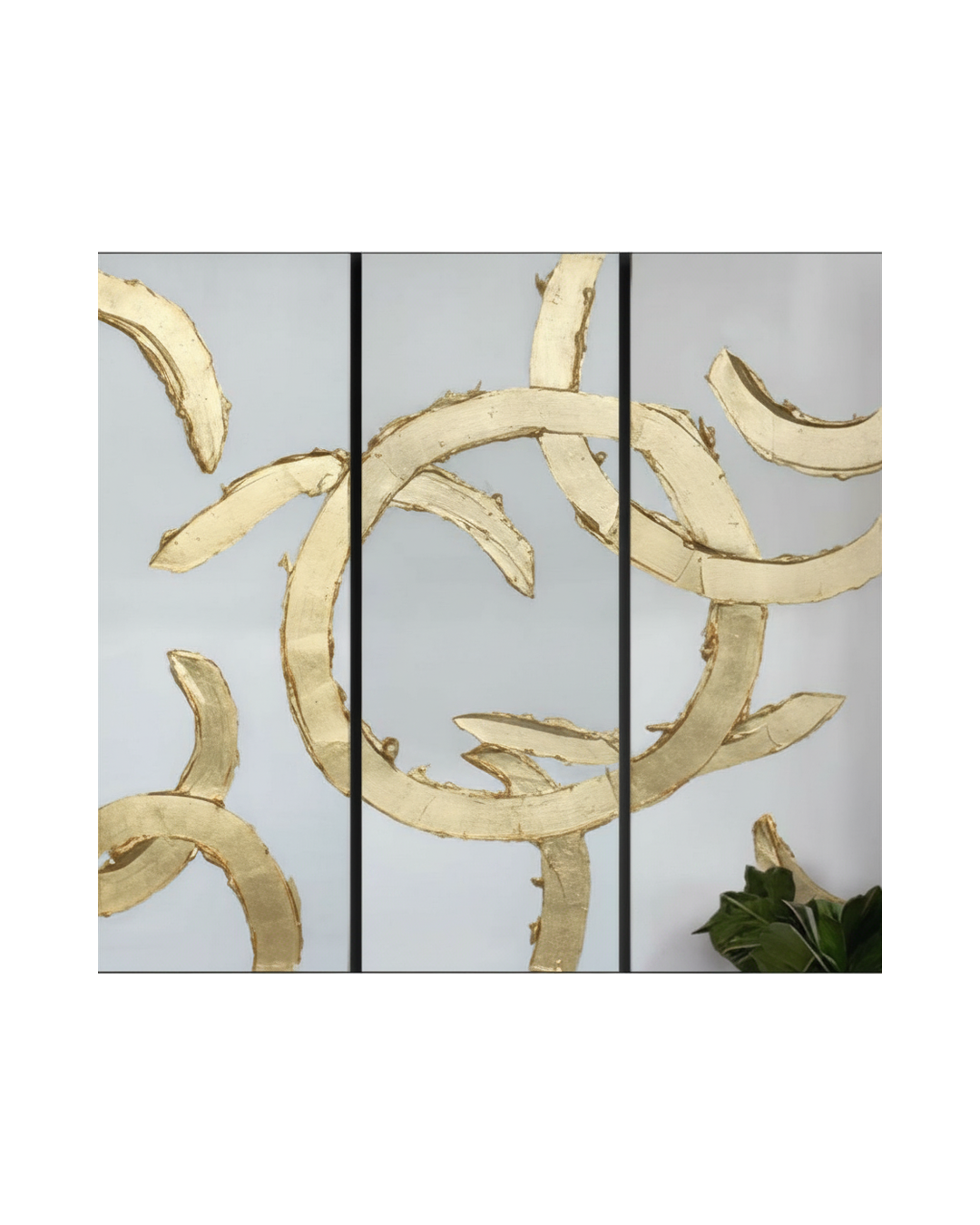 CUADROI KOI GOLD SET DE 3 CUADROI KOI GOLD SET DE 3