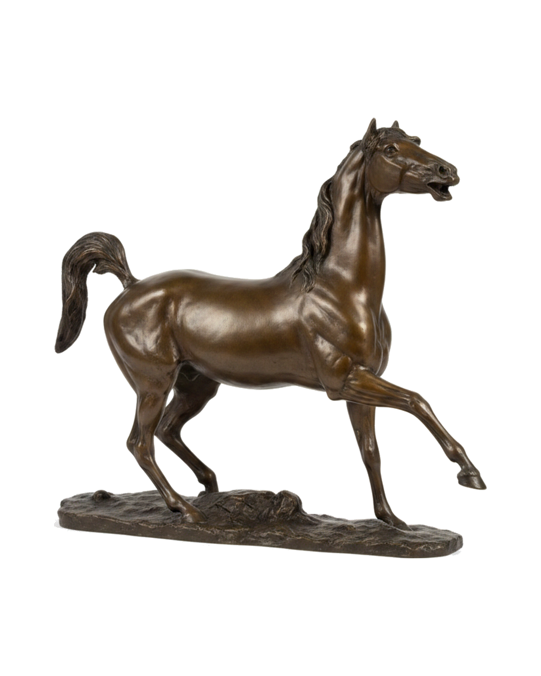 ESCULTURA CABALLO BOTTICELLI OSTION