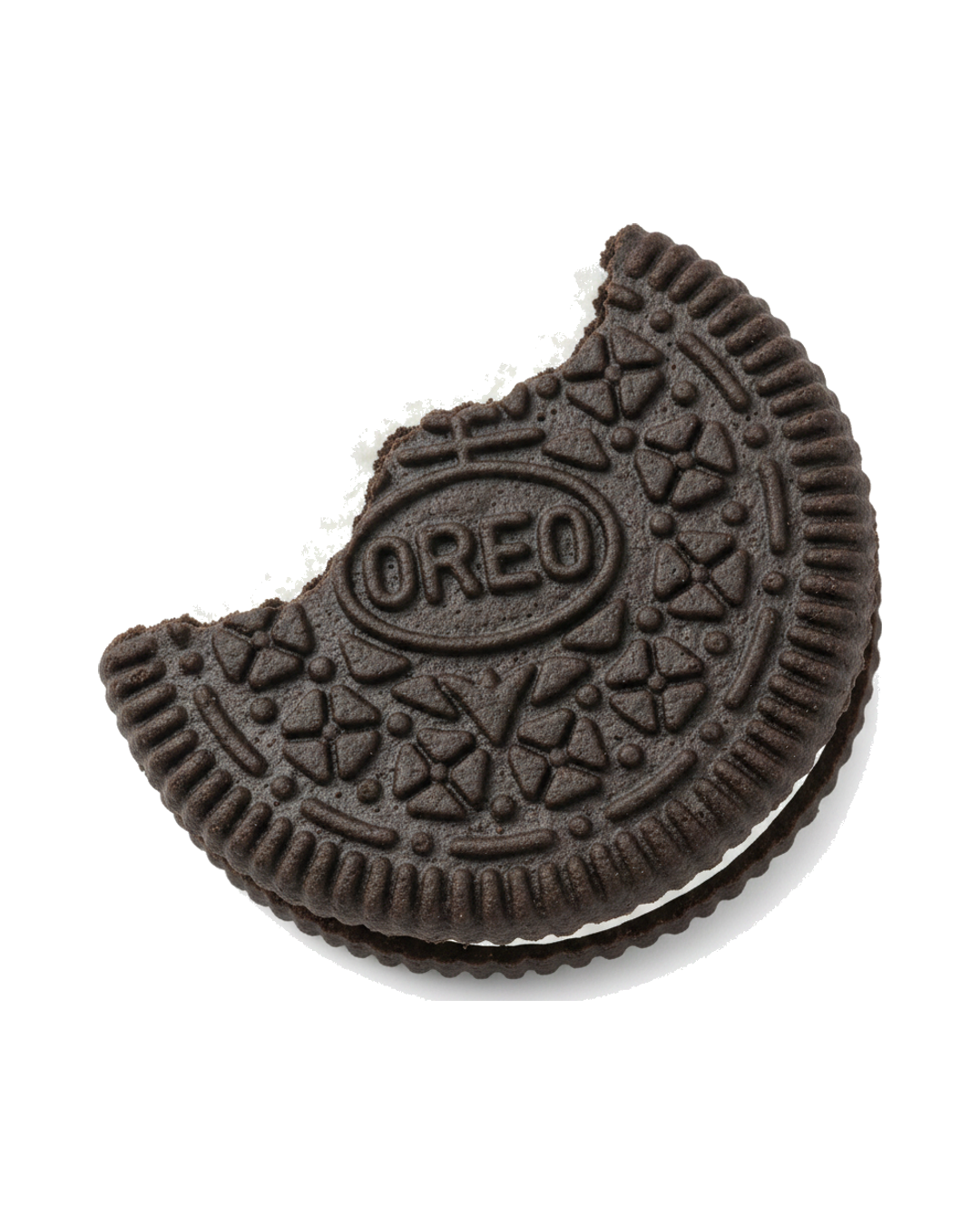 ESCULTURA OREO MORDIDA MARMOL