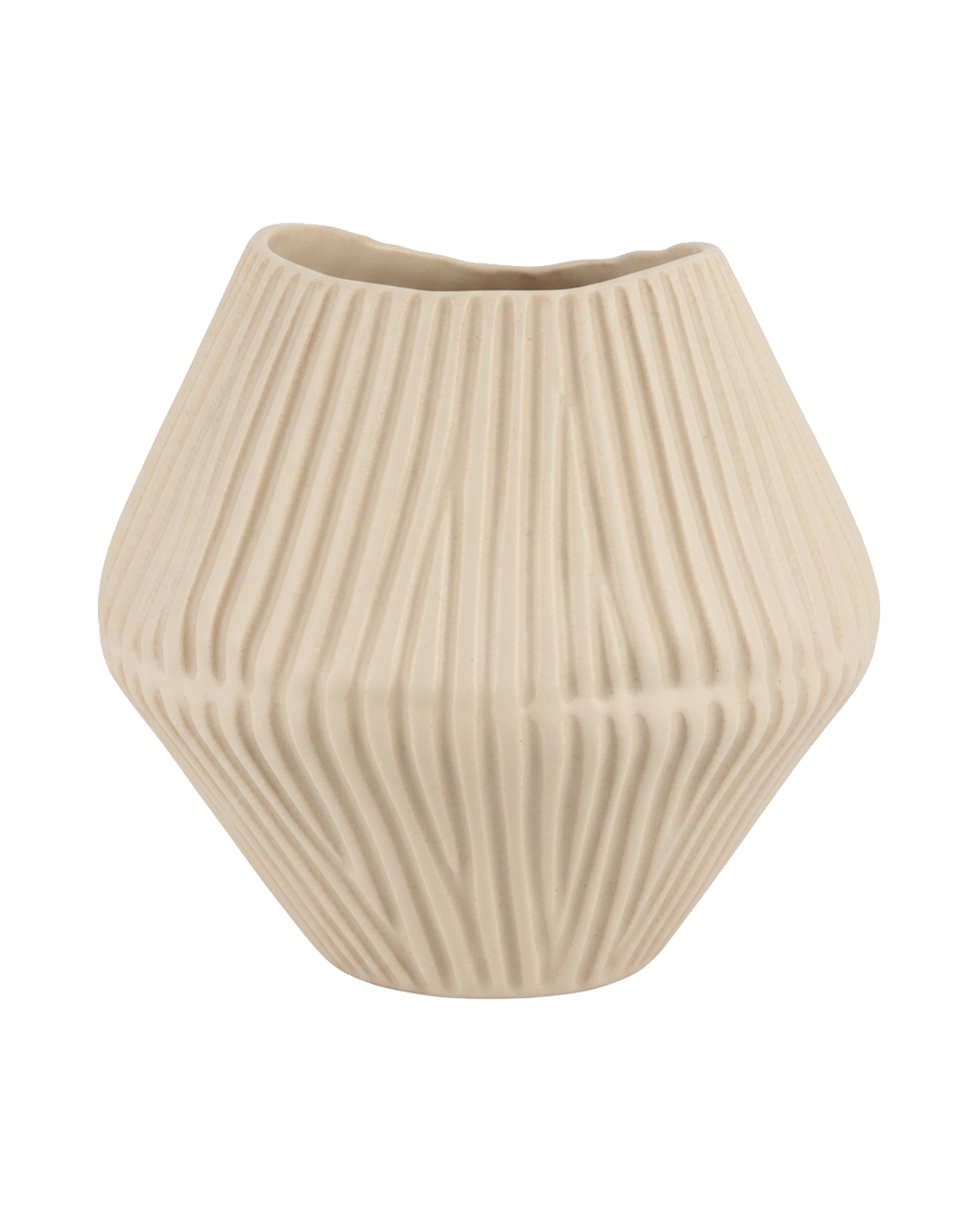 FLORERO YEMEN CERAMICA MED. 25CM LARGO X 25CM ANCHO