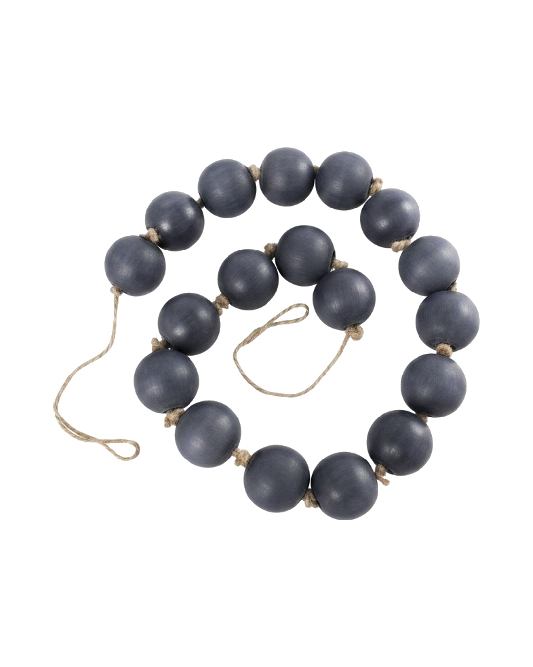 GIRNALDA TASSEL ESFERAS EN NEGRO