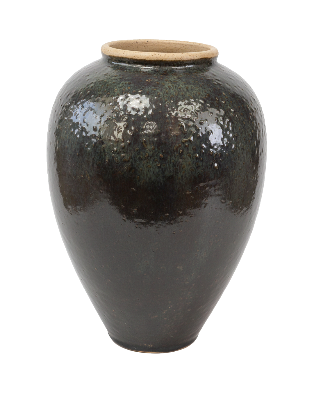 JARRON MASTER GRANDE NEGRO OVALADO GRIS