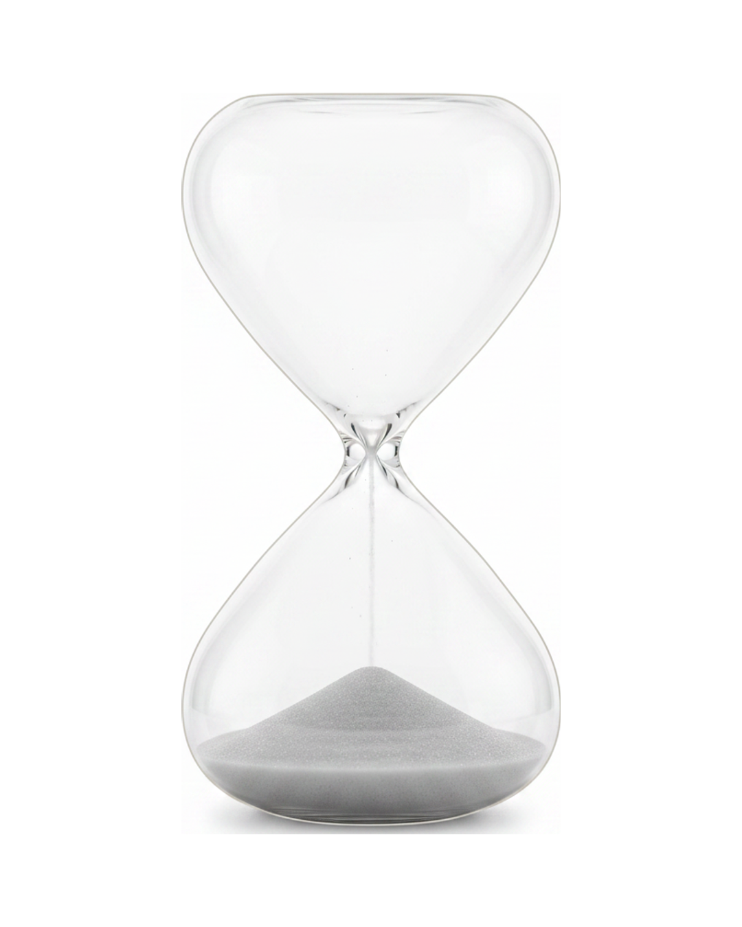 RELOJ ARENA EMBUDO GDE BLANCO