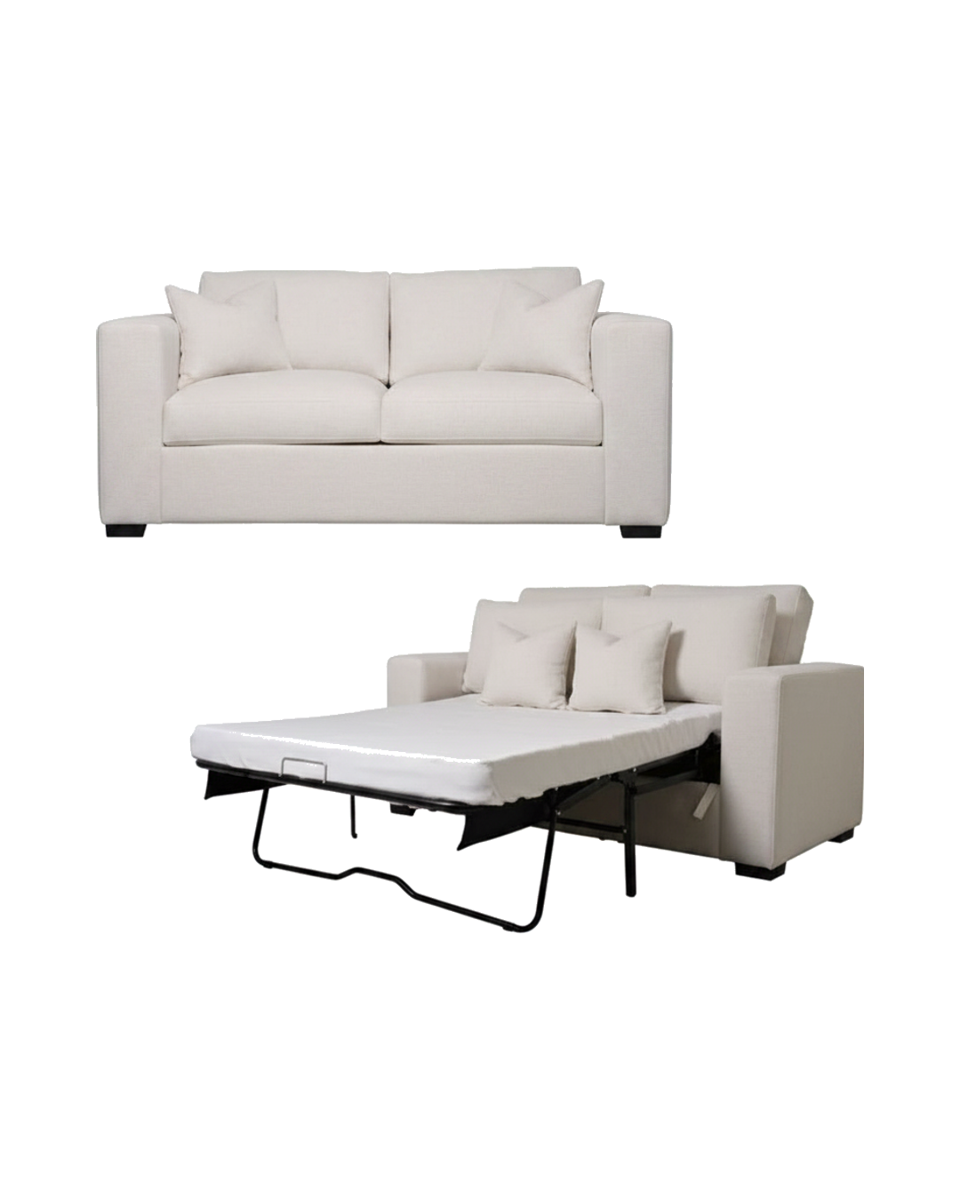 SOFA CAMA CITY KLEIN SILVER TELA KLEIN SILVER