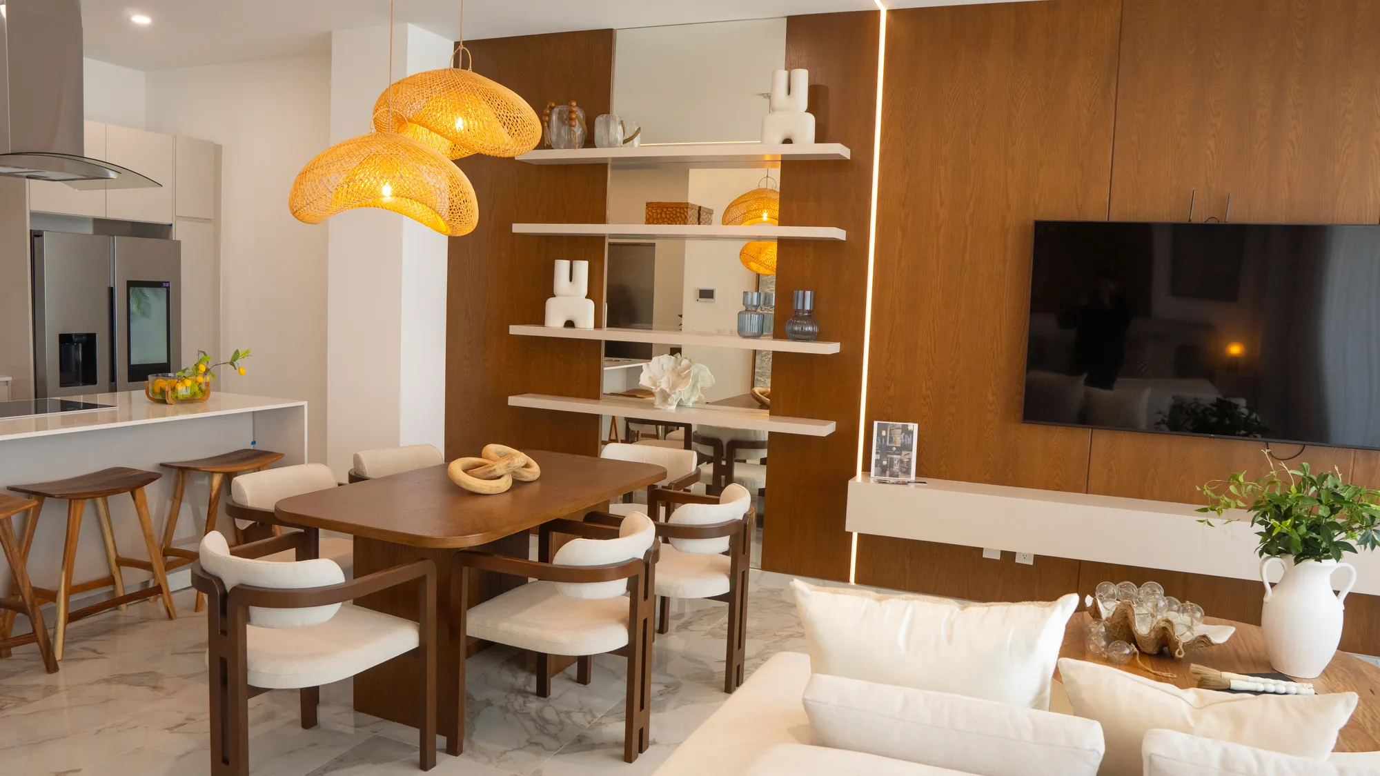 Departamento en Abitare, Mazatlán — interiorismo Punto Home