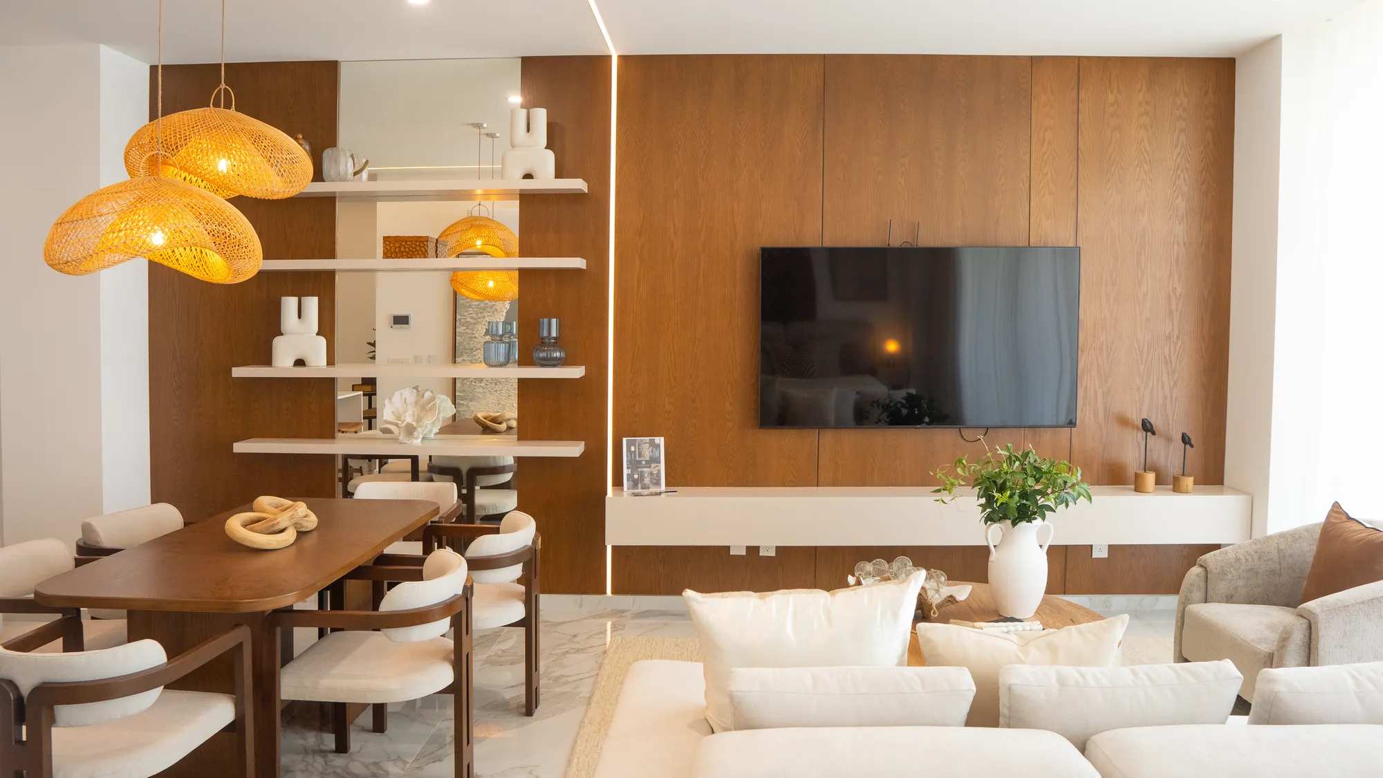 Departamento en Abitare, Mazatlán — interiorismo Punto Home