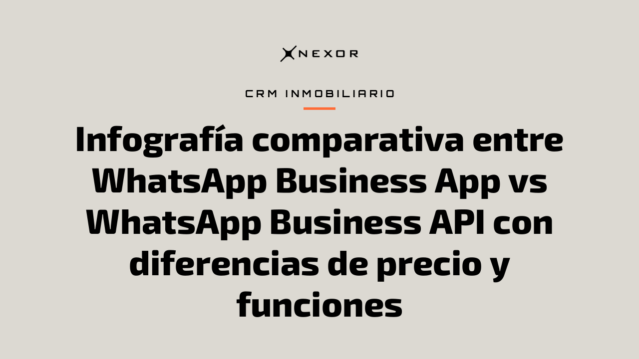 Infografía comparativa entre WhatsApp Business App vs WhatsApp Business API con diferencias de precio y funciones