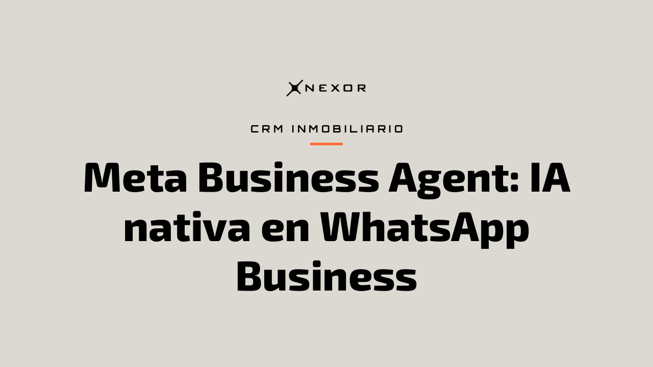 Meta Business Agent: IA nativa en WhatsApp Business