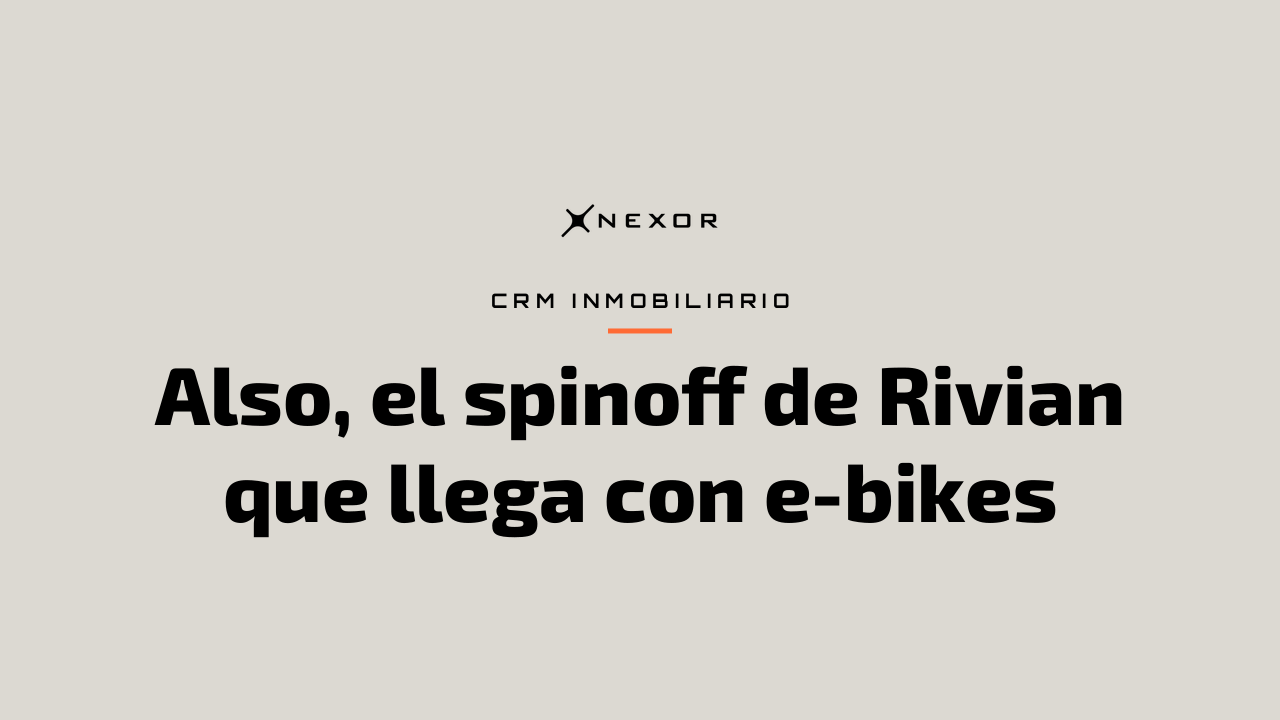 Also, el spinoff de Rivian que llega con e-bikes